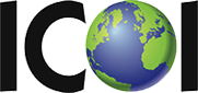 The image shows a logo with the word  ICO  prominently displayed above a stylized globe, suggesting an international connection or focus on global issues.